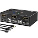 Переключатель KVM Switch AVE DPA-22 (DP+HDMI, 4K 60Hz, USB 2.0)