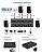 Переключатель AVE HDSW KVM 4UP (4 PC, HDMI 4K 60Hz, 18Gbps, 4:4:4 , USB 2.0, remote control)
