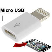 Адаптер для подключения Micro USB переферии к 8 pin устройствам